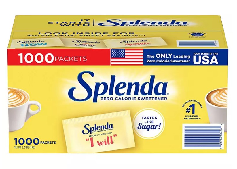 Sam's Club Members: 1000-Count Splenda Zero Calorie Sweetener Packets $13.48 + Free Shipping for Plus Members