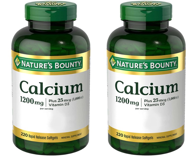 220-Count Nature’s Bounty Calcium 1200 mg With Vitamin D3 Softgels 2 for $9.87 ($4.93/each) w/ S&S + Free Shipping