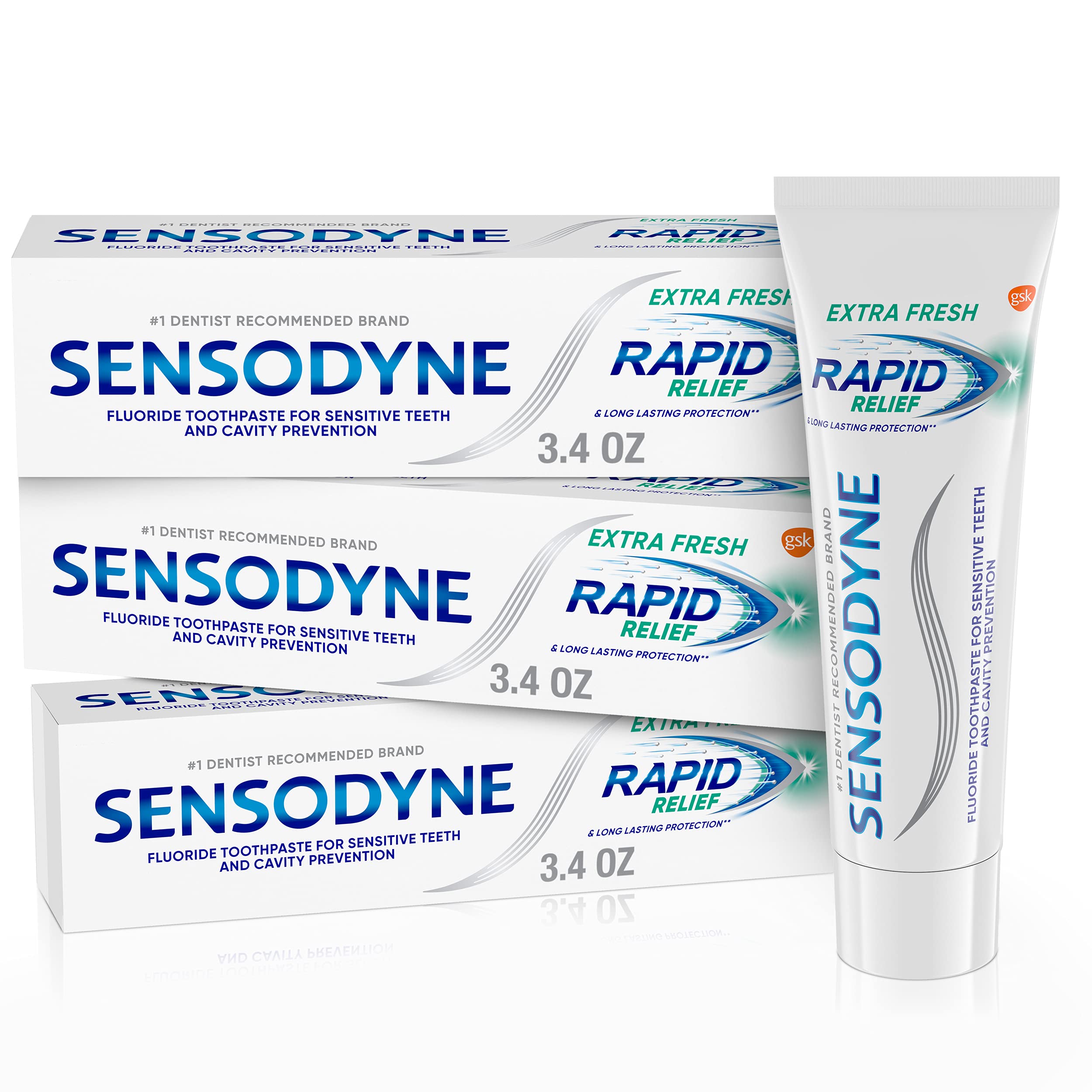 6-Count 3.4-Oz Sensodyne Rapid Relief Sensitive Toothpaste (Extra Fresh) + 7.5-Oz Dial Antibacterial Liquid Hand Soap (Gold) $26.05 w/ S&S + Free shipping