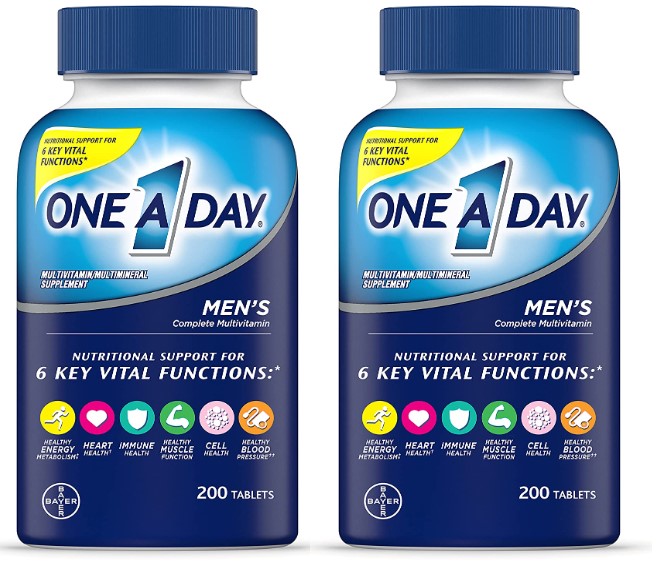 200-Count One-A-Day Men's Complete Multivitamin Supplement 2 for $20.34 ($10.17 each) + Free Shipping $25