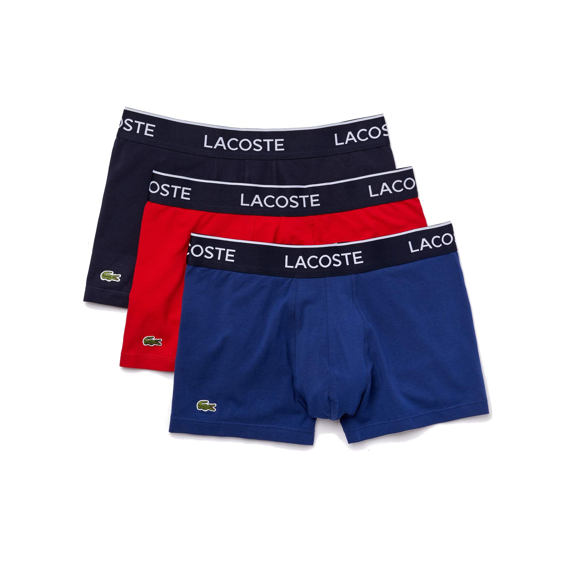 3-Pack Lacoste Men's Casual Classic Cotton Stretch Trunks (Two Color Options) $20.99 ($7 each) + Free Shipping w/ Prime or on $25+
