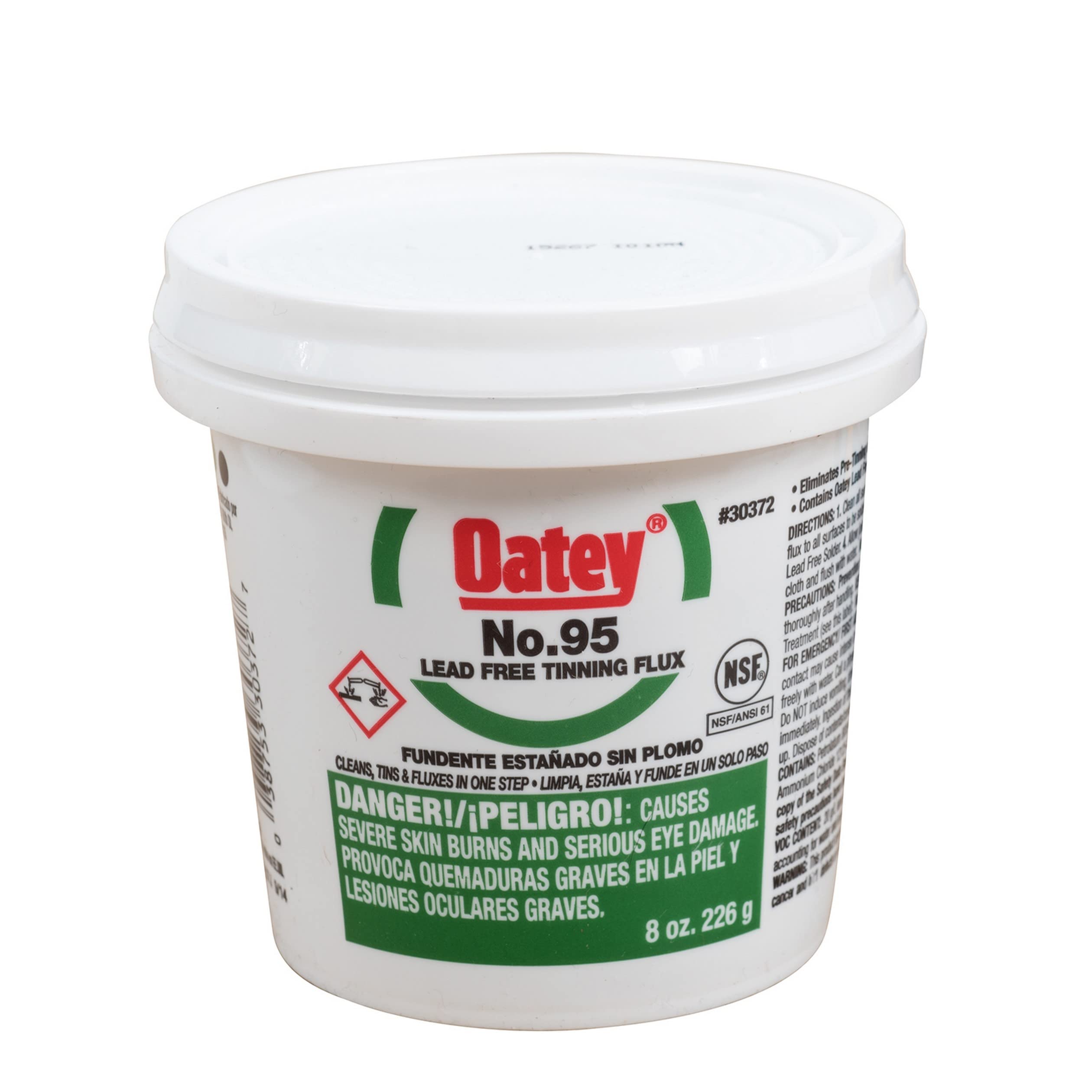 8-Oz Oatey Company Lead-Free Solder Tinning #95 Flux Paste $8.87 + Free Shipping w/ Prime or on $25+