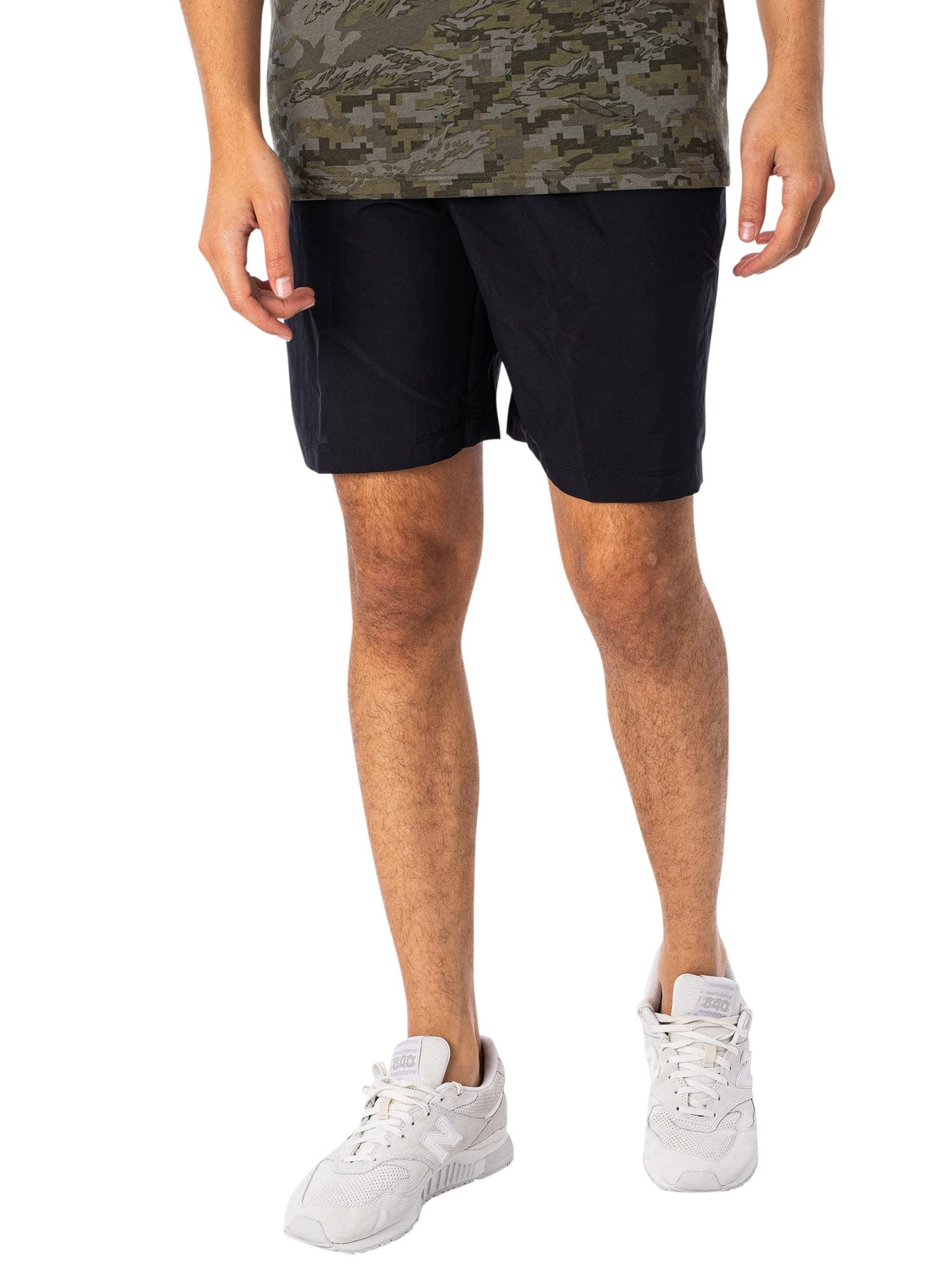 Under Armour Men's Woven Graphic Shorts (Black/Versa Blue) XLarge Tall