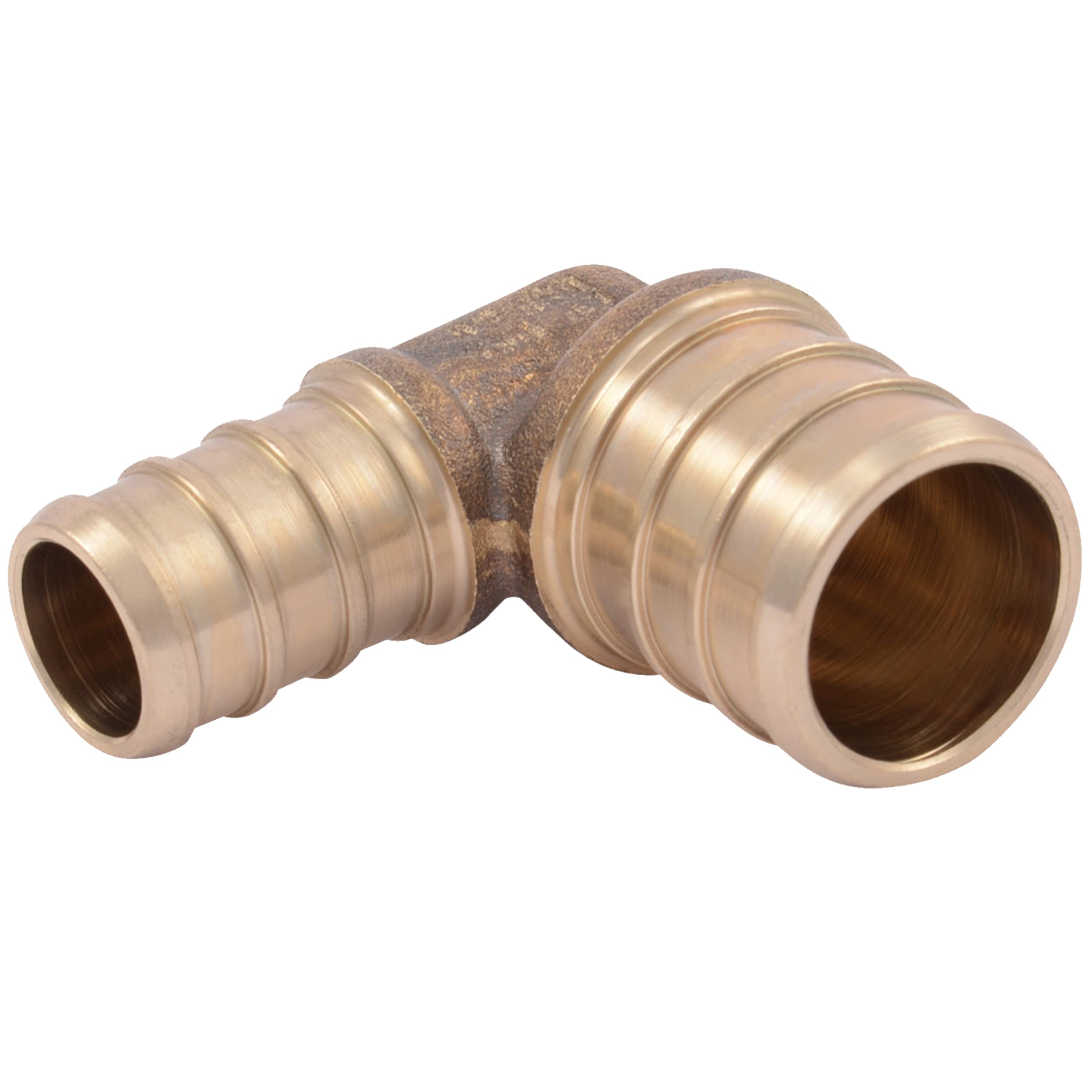 SharkBite 3/4" x 1/2" PEX Barb Brass 90-Degree Reducing Elbow Fitting $2.97 + Free Shipping w/ Prime or on $35+