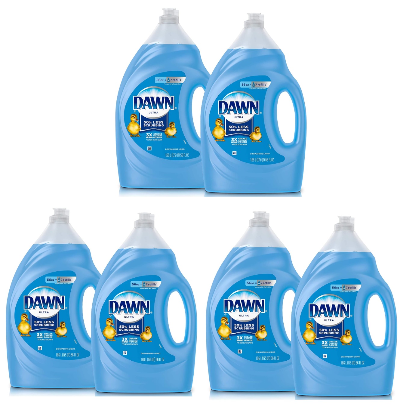 2-Pack 56-Oz. Dawn Ultra Dishwashing Liquid Soap (Original Scent) 3 for $33.12 ($11.04 each) w/ S&S + Free Shipping