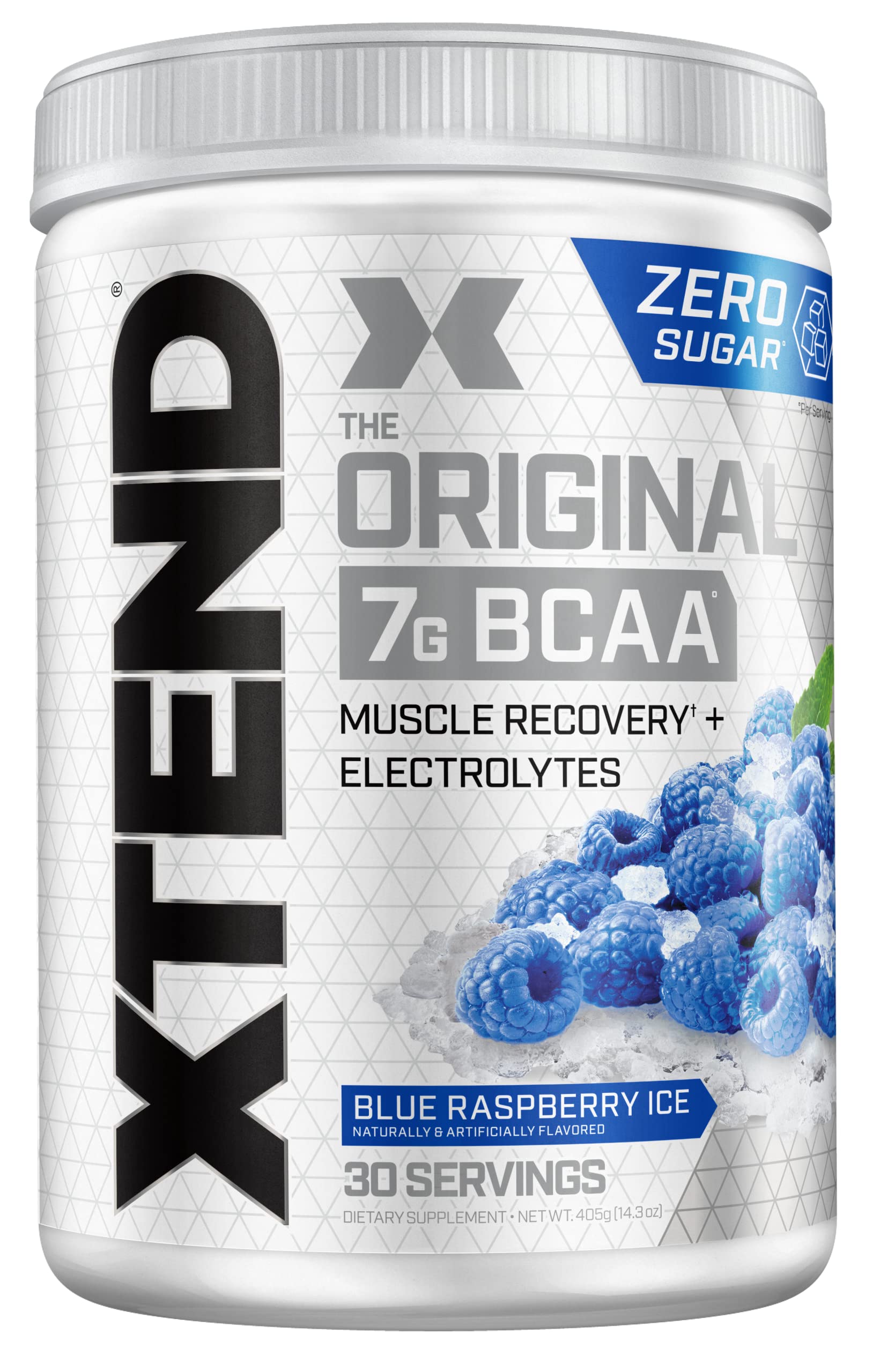 14.3Oz XTEND BCAA Post Workout Muscle Recovery Powder (Blue Raspberry Ice)