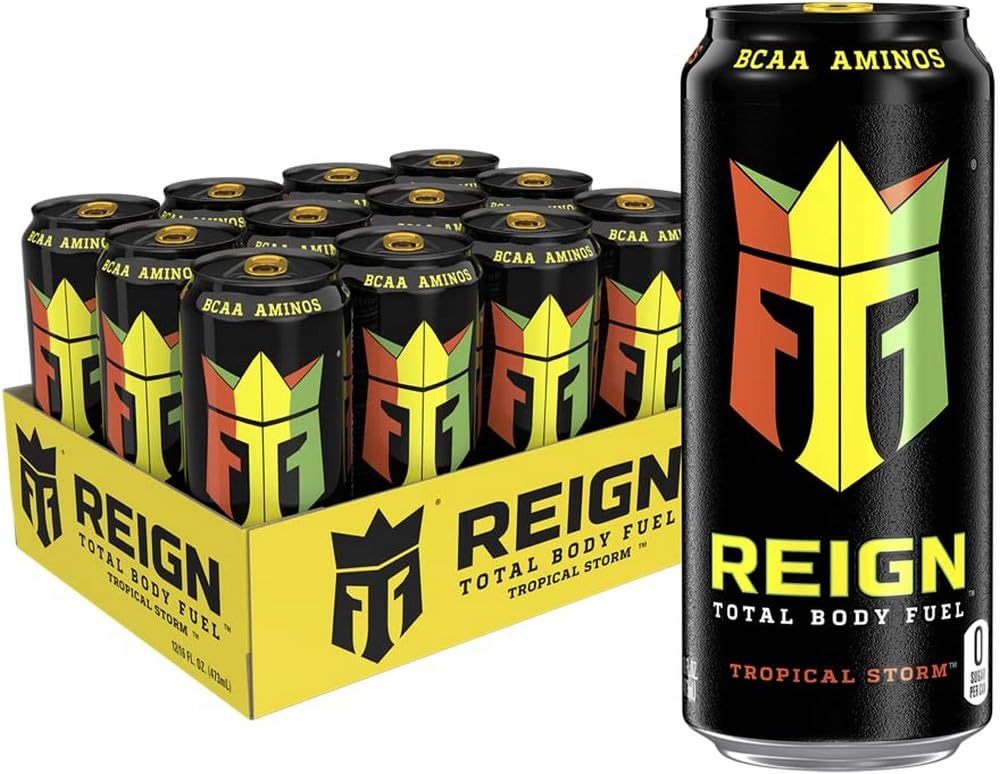 12-Pk 16-Oz Reign Total Body Fuel/Inferno Fitness & Performance Drink (Various Flavors) from $16.90 w/ S&S + Free Shipping w/ Prime or on $35+