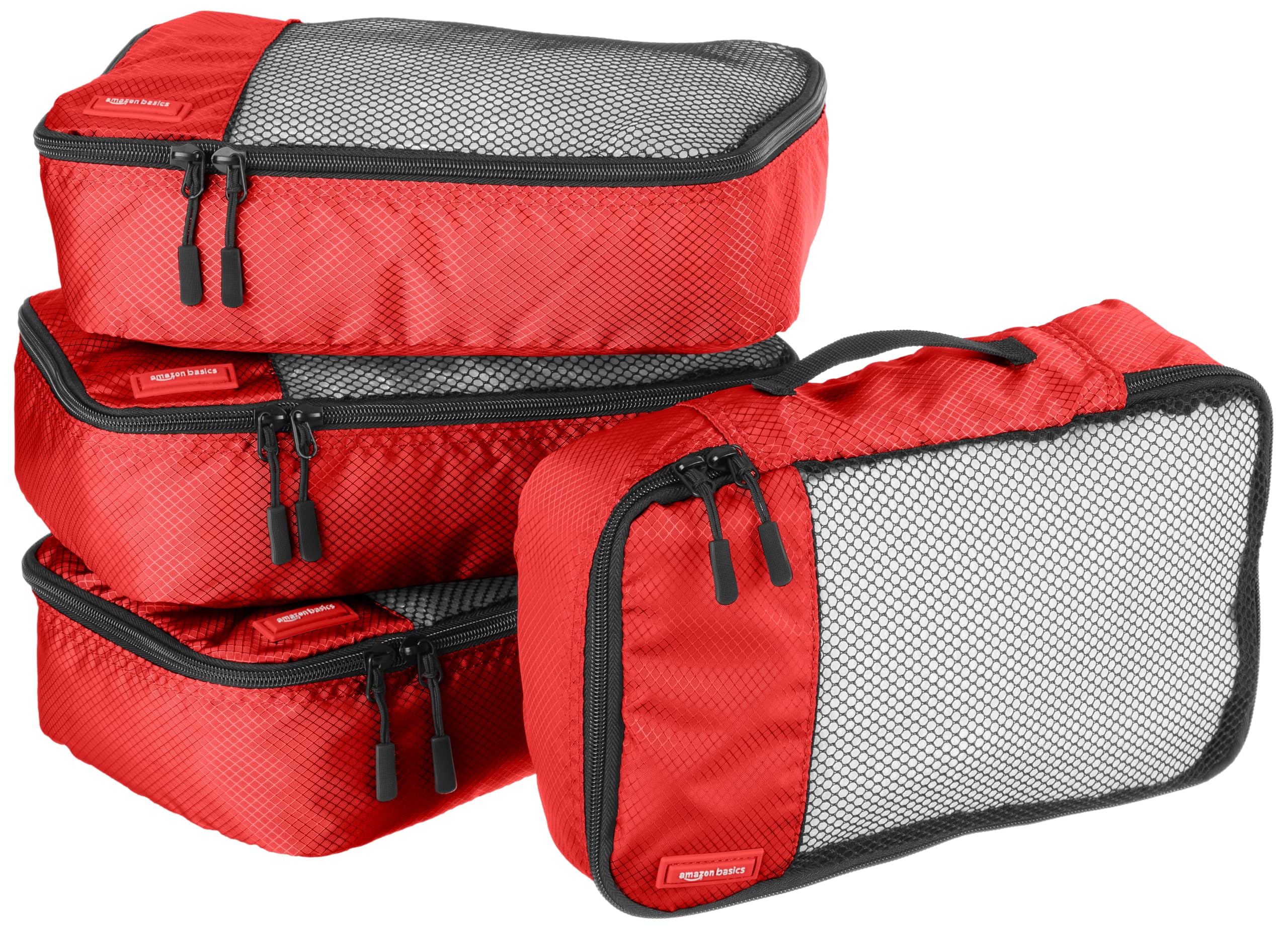 Prime Members 4Piece Amazon Basics Packing Travel Organizer Cubes Set