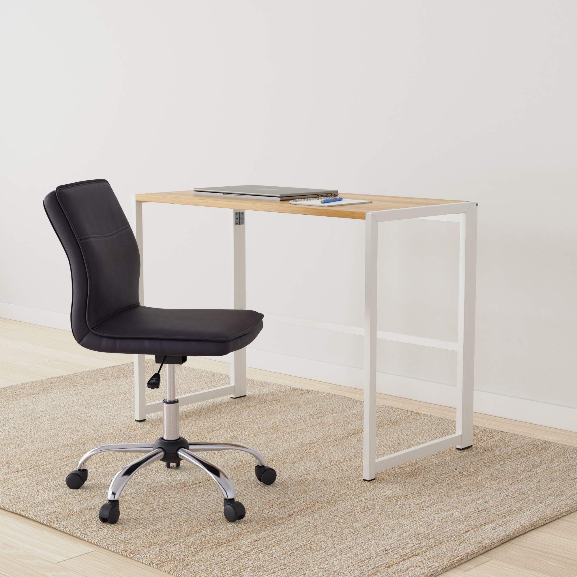 Prime MembersAmazon Basics Modern Armless Height Adjustable Office