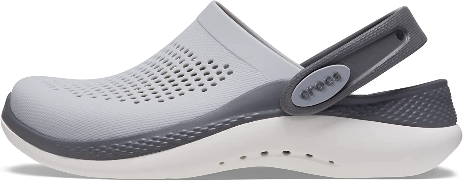 Crocs literide grey clog sandals sale