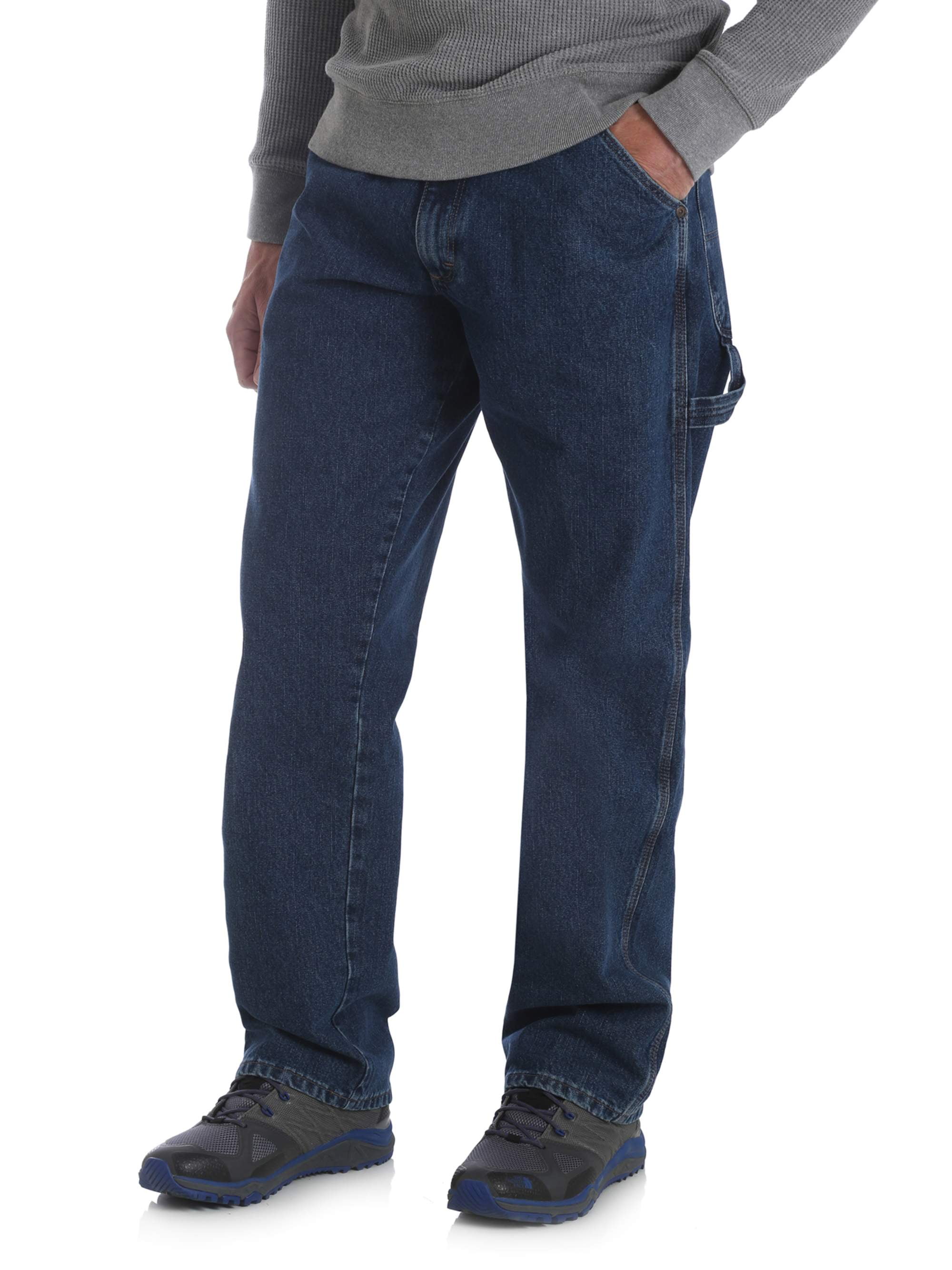 Wrangler Men's Carpenter Jeans & Pants (Dark Vintage or Vintage Dark ...