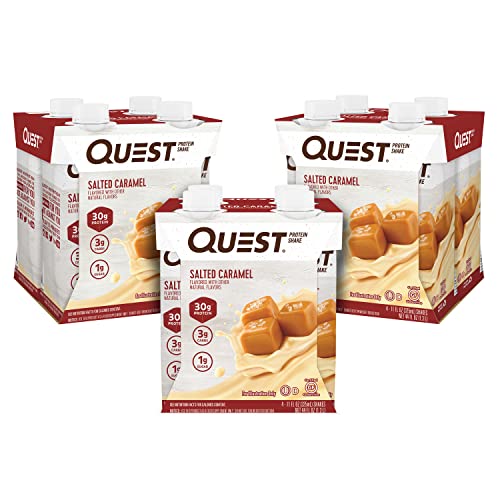 12-Count 11-Oz Quest Nutrition Ready to Drink Protein Shake (Salted Caramel) $16.31 w/ S&S + Free Shipping w/ Prime or on $35+