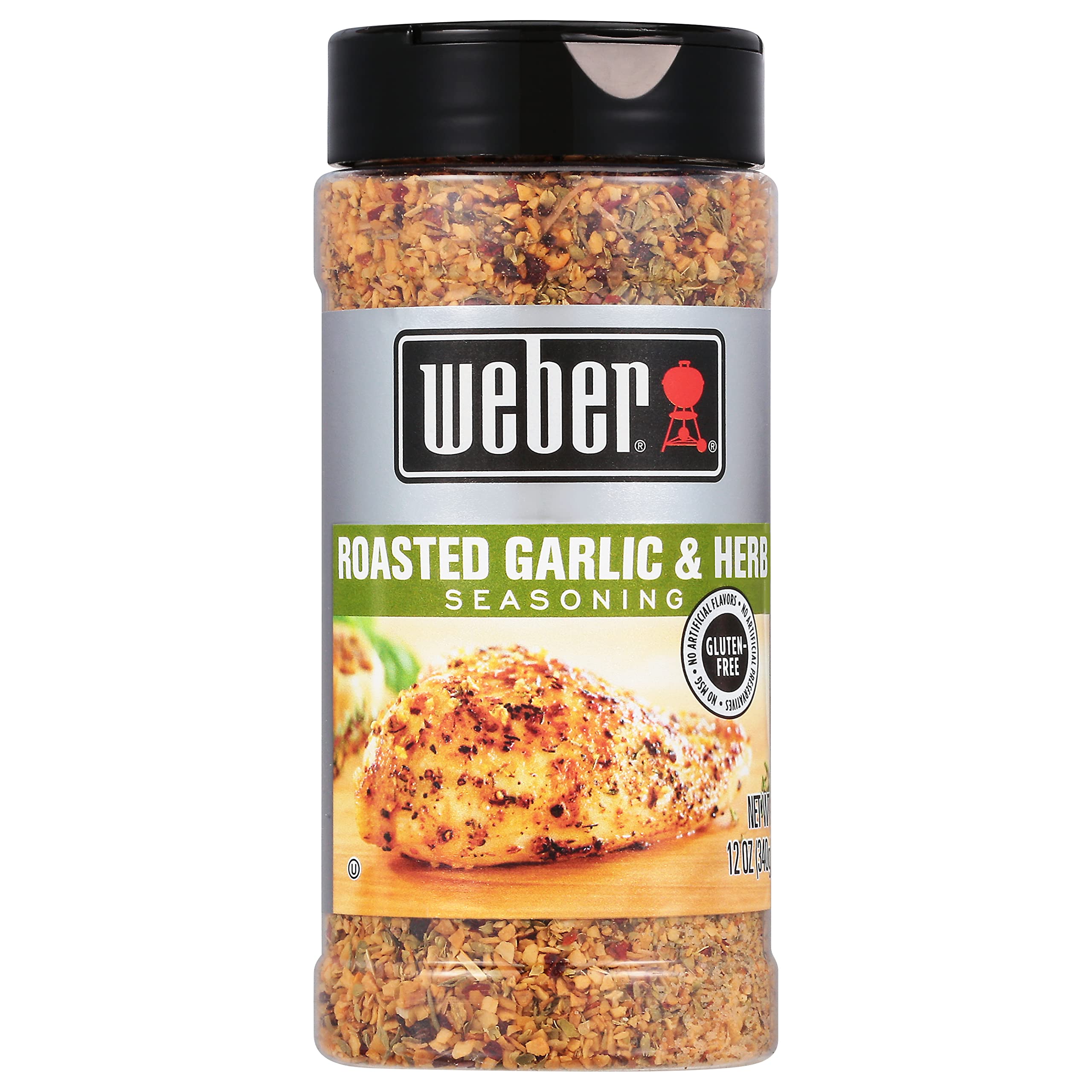 Weber Seasoning Shakers: 12-Oz Roasted Garlic & Herb Seasoning Shaker $7.62 & More w/ S&S + Free Shipping w/ Prime or on $35+
