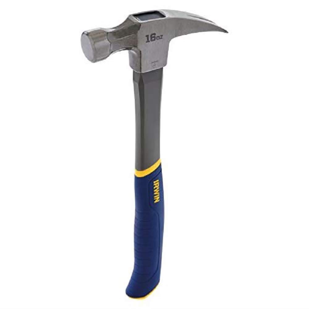 16-oz Irwin Fiberglass General Purpose Claw Hammer $8.99 + Free Shipping w/ Prime or on $35+