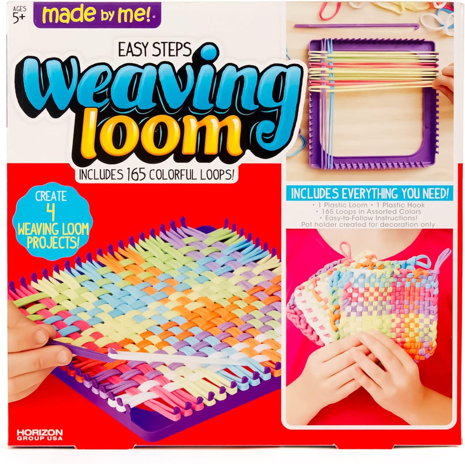 Made By Me Easy Steps Beginner Weaving Loom $6.39 + Free Shipping w/ Prime or on $35+