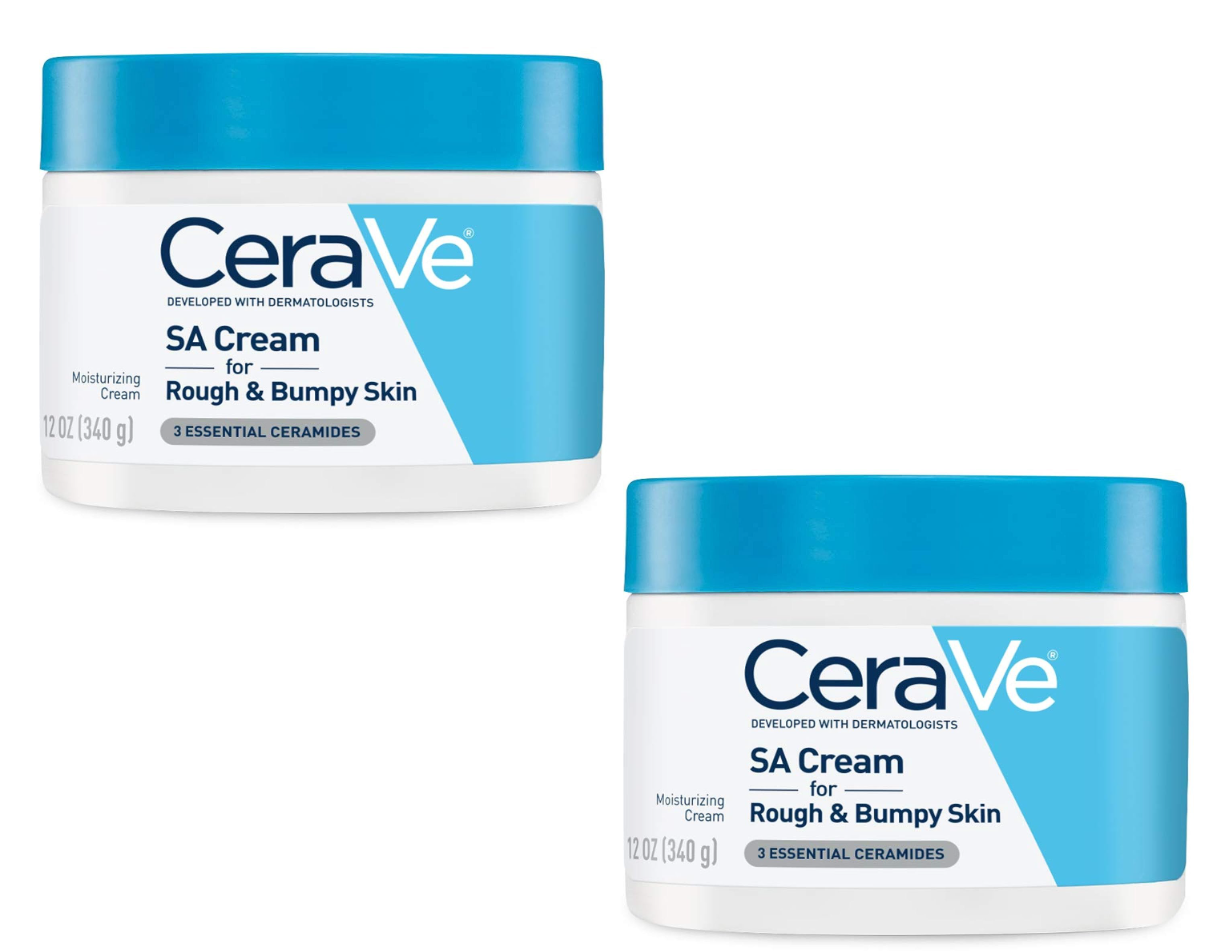 12-Oz CeraVe Moisturizing SA Cream w/ Salicylic Acid 2 for $30.55 ($15.28 each) + Free Shipping w/ Prime or on $35+