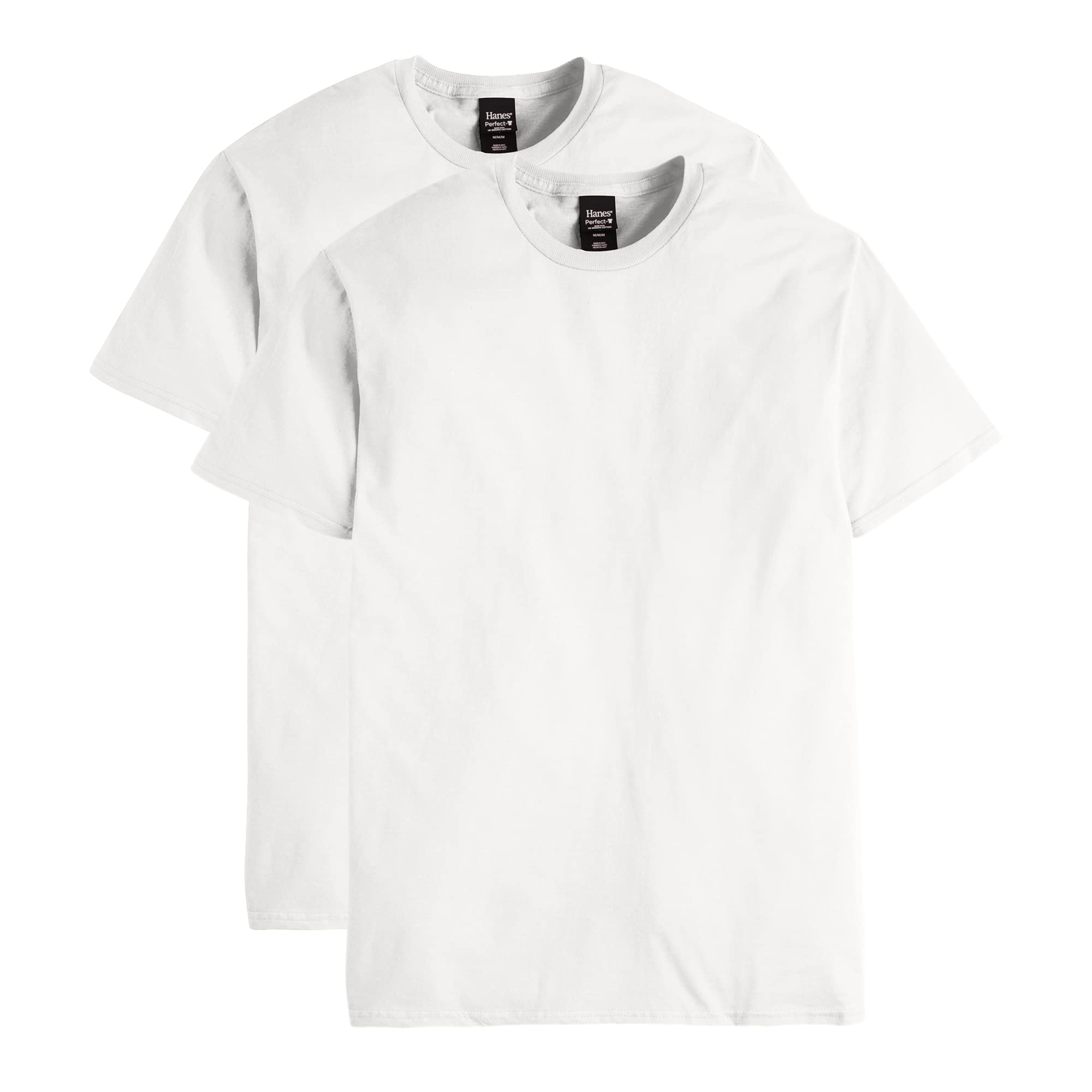 2-Pack Hanes Men's Nano Premium Cotton T-Shirt (White) $7.50 + Free ...