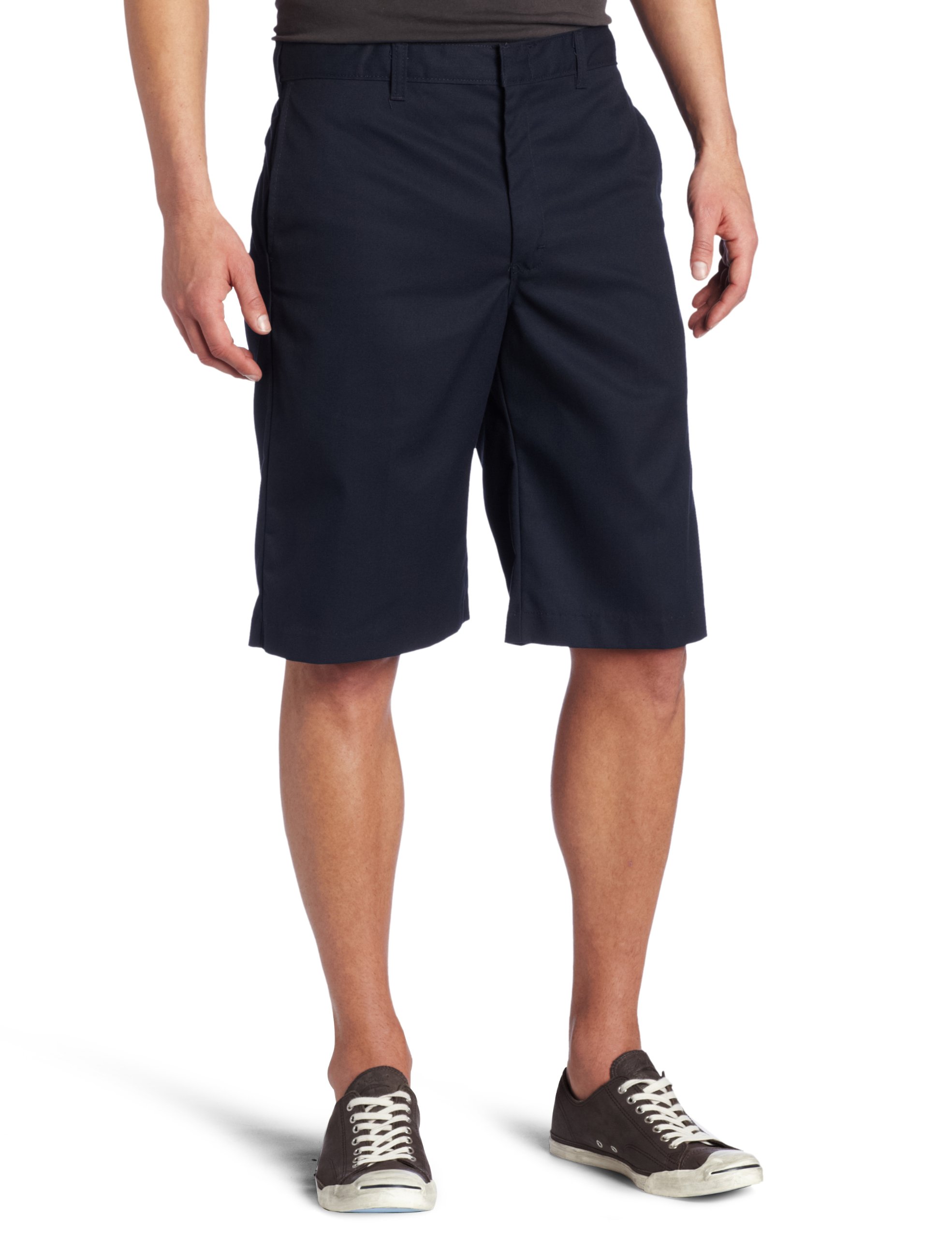 Dickies Young Men's Flat Front Short (Dark Navy, Various Sizes) 13.99