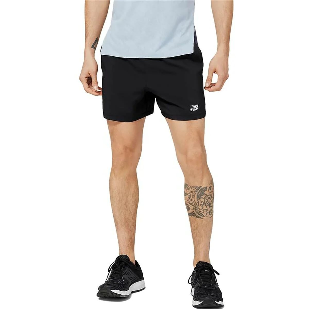New Balance Men's 5" Accelerate Short (Black) $13.19 & More + Free Shipping w/ Prime or on $35+
