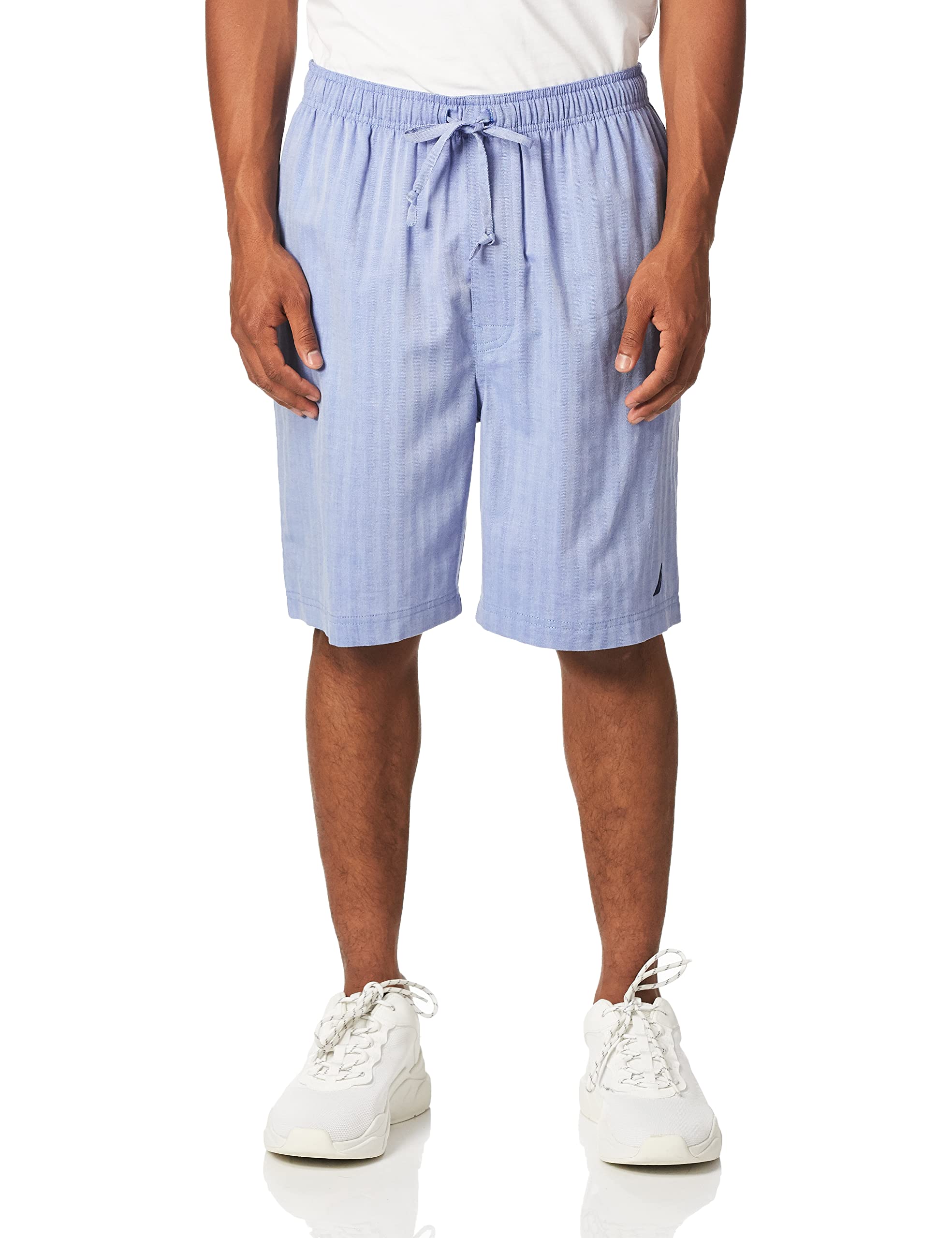 Nautica Men's Soft Woven 100 Cotton Elastic Waistband Sleep Pajama