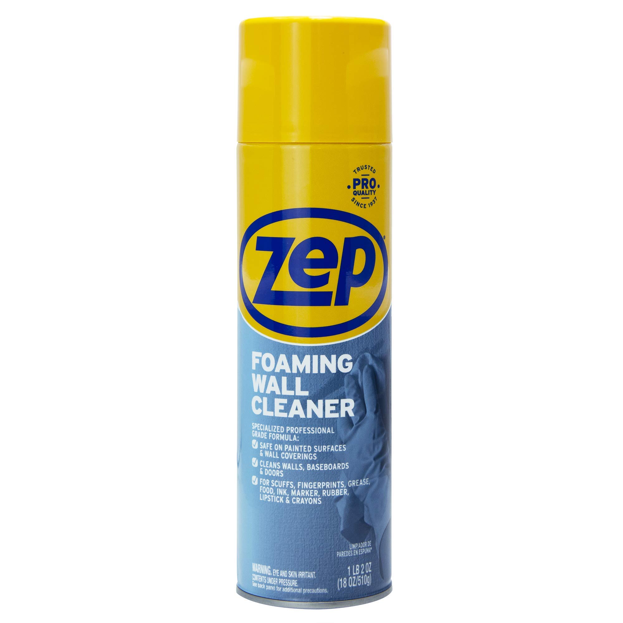 18-Oz Zep Foaming Wall Cleaner (Clear) $5.48 + Free Shipping w/ Prime or on $35+