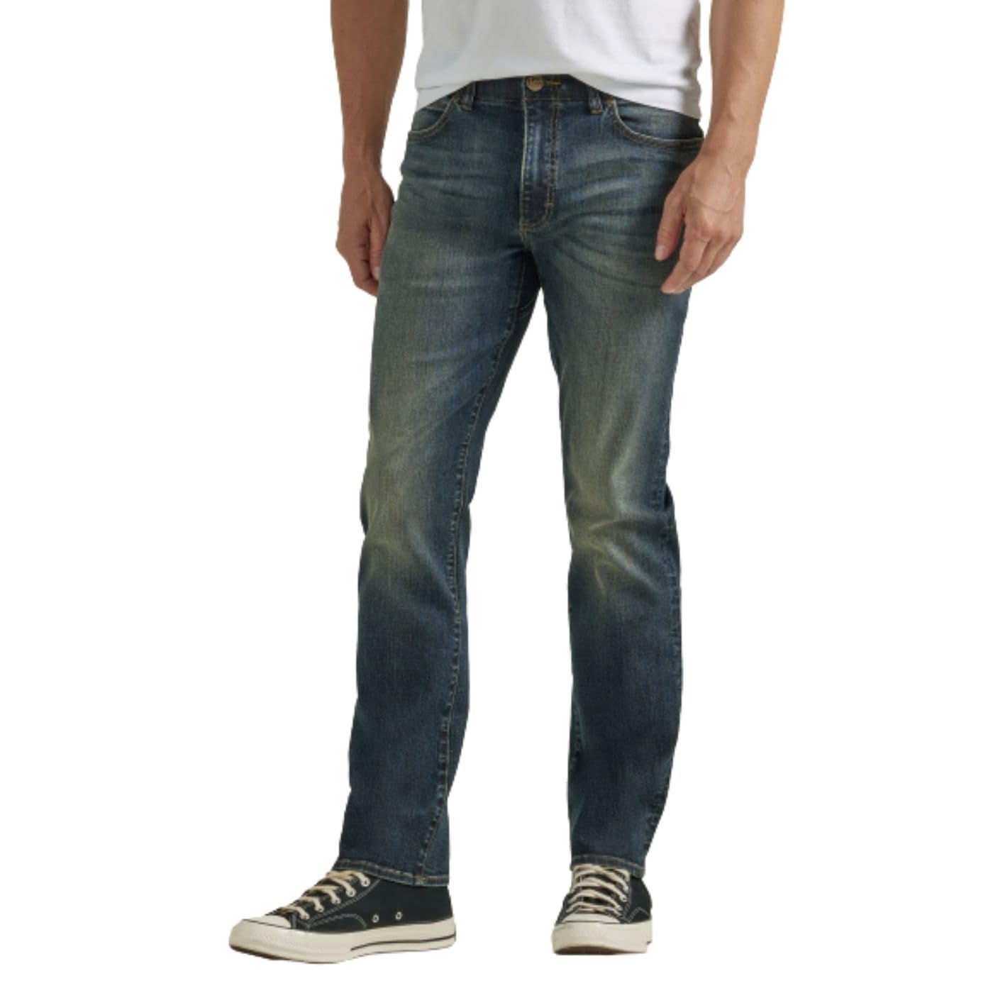 Lee Men's Extreme Motion Regular Straight Jean (Maverick or Oscelo ...