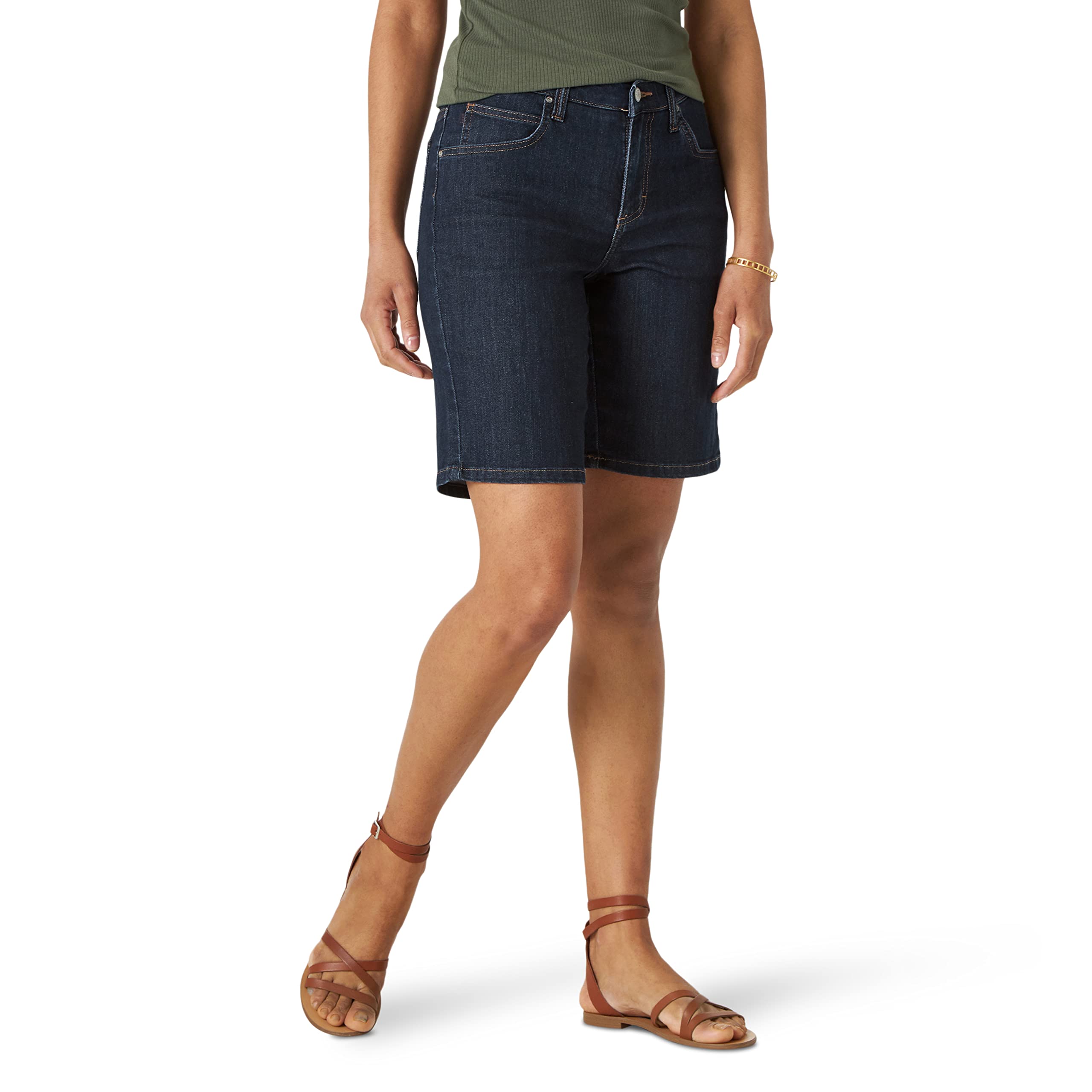 Lee Women's Relaxed Fit Bermuda Short (Lagoon or Journey) $13.80 + Free ...