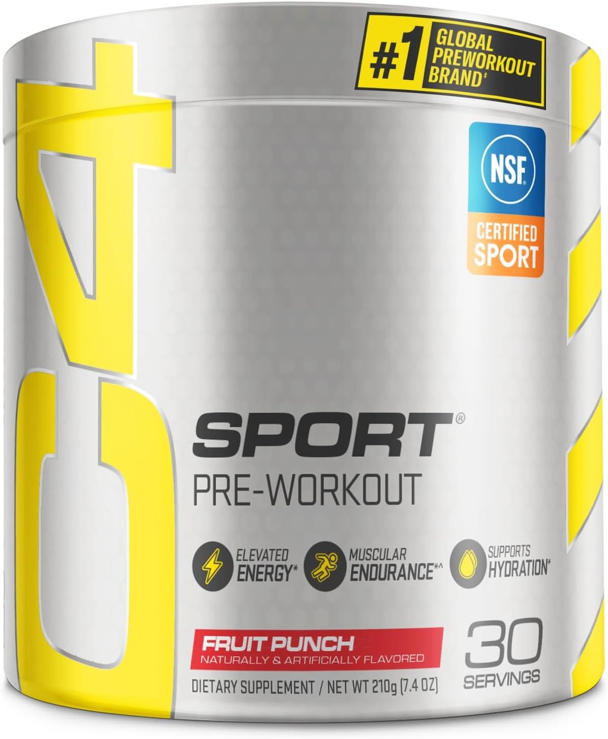 7.4-Oz Cellucor C4 Sport Pre Workout Powder (Fruit Punch) $14.25 w/ S&S + Free Shipping w/ Prime or on $35+