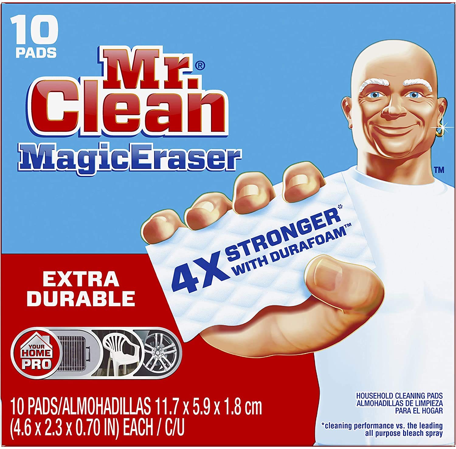 10-Count Mr. Clean Magic Eraser Extra Durable Cleaning Pads $12.58 + $2.40 Amazon credit w/ S&S + Free Shipping w/ Prime or on $35+