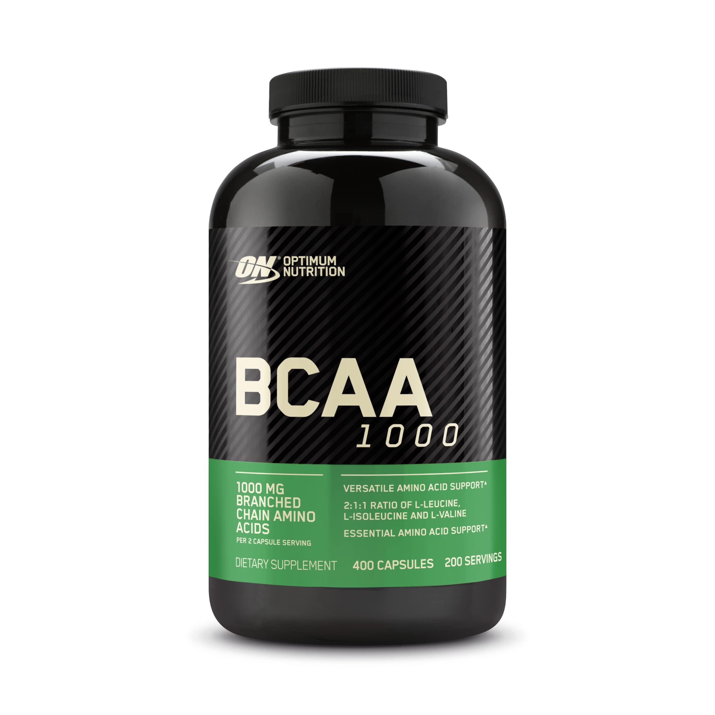 400-Count 1000mg Optimum Nutrition Instantized BCAA Capsules $19.19 + Free Shipping w/ Prime or on $35+