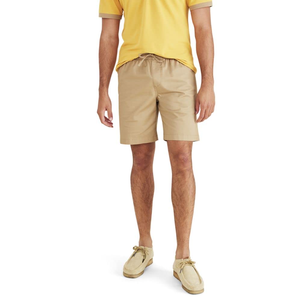Dockers Men's 7.5" Ultimate Straight Fit Pull on Shorts with Supreme Flex (Harvest Gold or Navy Blazer, Various Sizes) $13.13 + Free Shipping w/ Prime or on $35+