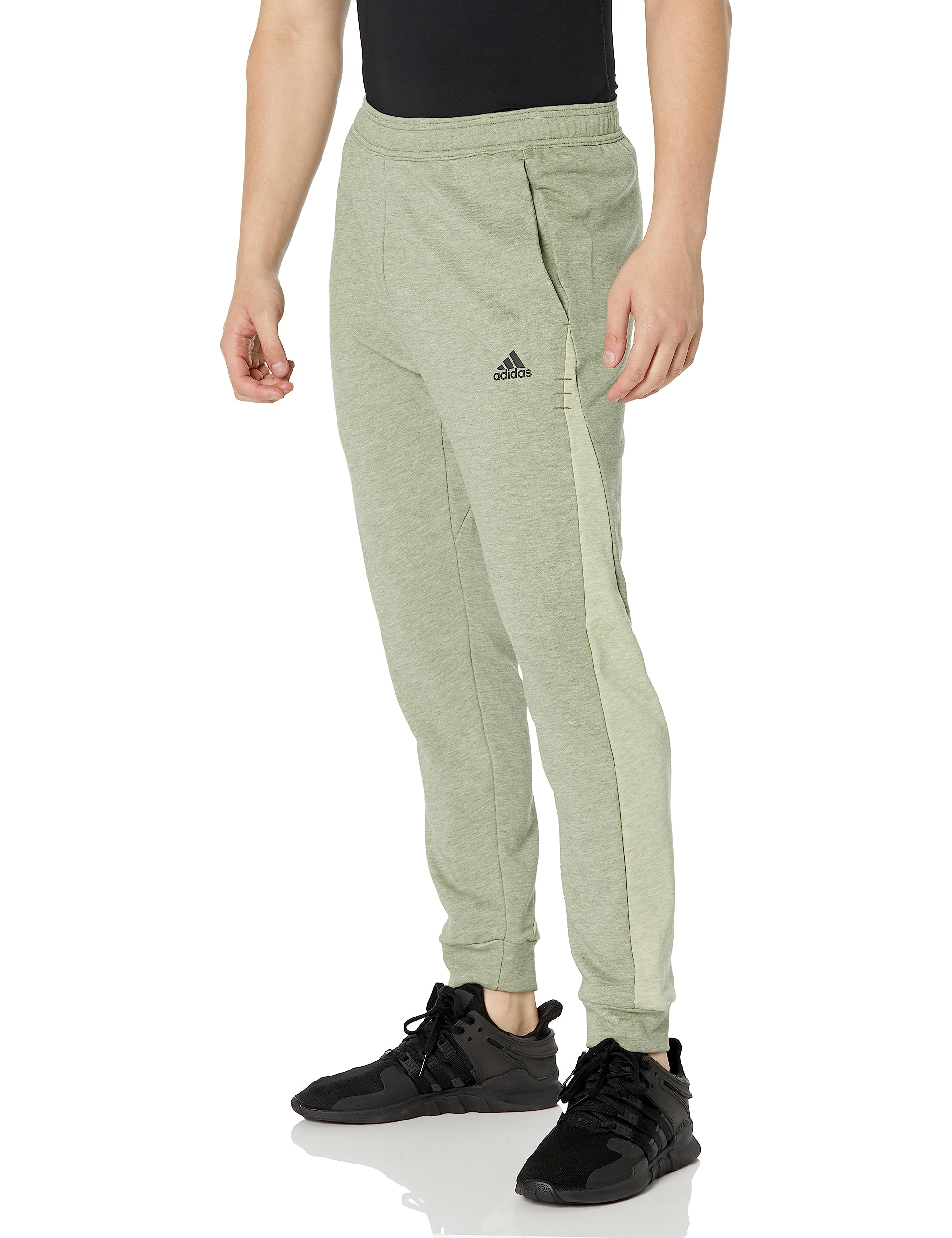 adidas Men's Mélange Pants (Olive Strata Melange/Legacy Green Melange) from $20.62+ Free Shipping w/ Prime or on $35+