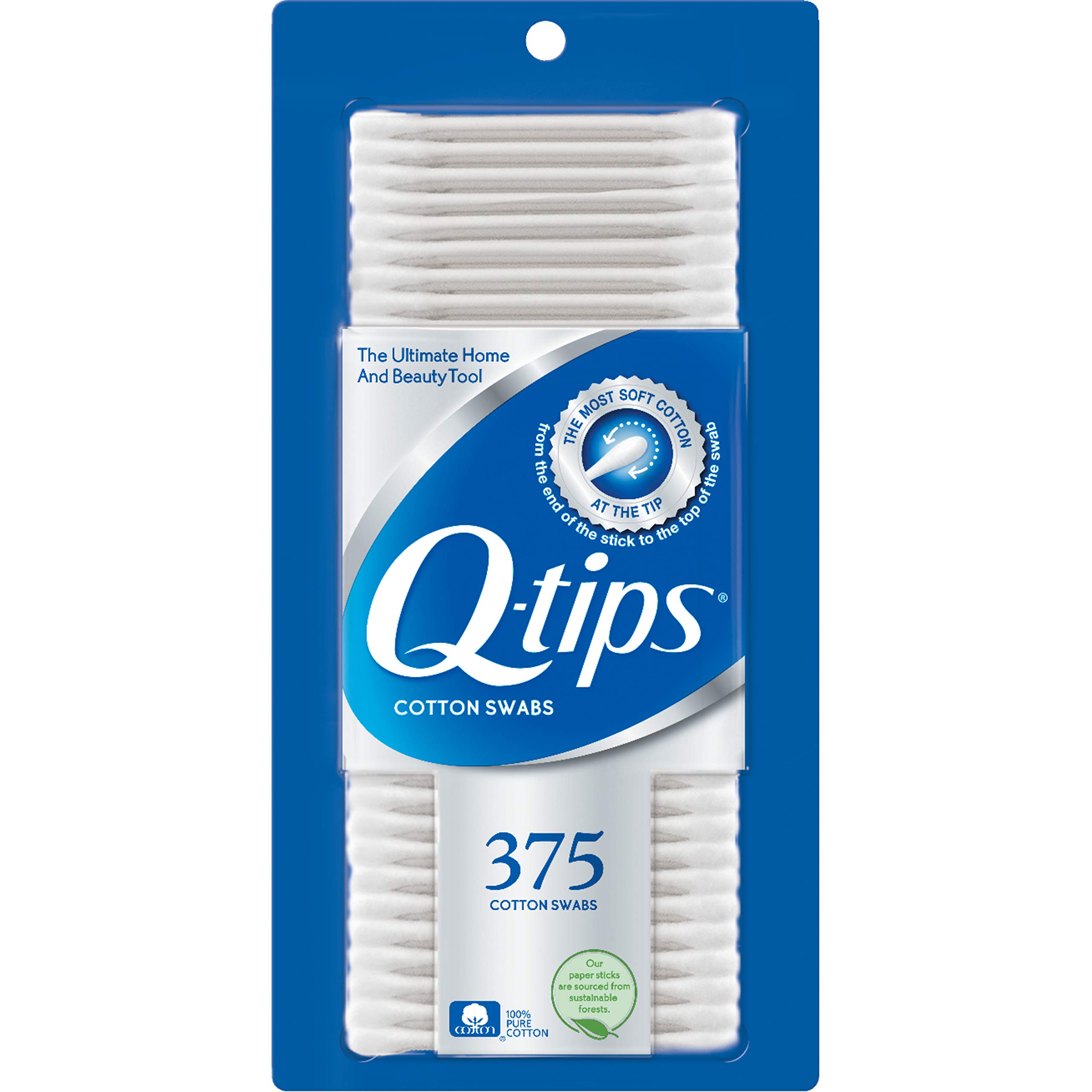 375-Count Q-tips Cotton Swabs $2.90 + $0.40 Amazon Credit + Free Shipping w/ Prime or on $35+