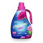 125-Oz Ensueño - Max Liquid Fabric Softener w/ Long-Lasting Freshener And Wrinkle Eliminating formula (Spring Fresh) $4.74 + Free Shipping w/ Prime or on $25+