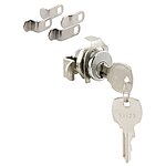 Prime-Line Mailbox Lock (Nickel Finish) $5.45 + Free Shipping w/ Prime or on $25+