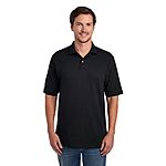 Jerzees Men's SpotShield Stain Resistant Short Sleeve Polo Shirts (Black or Royal or White, S-5X) $9.95 + Free Shipping w/ Prime or on $35+