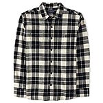 The Children's Place Men's 100% Cotton Long Sleeve Flannel Button Up Shirt (Buffalo Plaid-Dad or Plaid - Dad) $14.99 + Free Shipping w/ Prime or on $35+