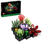 771-Piece LEGO Icons Succulents Botanical Collection Plant Building Kit $39.99 &amp; More + Free S&amp;H