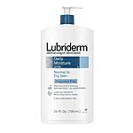 24-Oz Lubriderm Daily Moisture Body Lotion (Fragrance-Free) $6.07 w/ S&amp;S + Free Shipping w/ Prime or on $35+