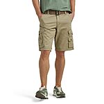 Lee Men's Dungarees Belted Wyoming Cargo Short (Khaki) $12.59 + Free Shipping w/ Prime or on $35+