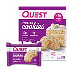 24-Count Quest Nutrition Birthday Cake Frosted Cookies $18.89 w/ S&amp;S + Free Shipping w/ Prime or on $35+