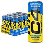 12-Pack 12-Oz C4 Sugar Free Pre Workout Energy Drink (Frozen Bombsicle) $13.85 w/ Subscribe &amp; Save