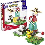 240-Piece MEGA Pokémon Building Block Set w/ Pikachu, Pidgey, and Wooloo $11.19 + Free Shipping w/ Prime or on orders $35+