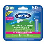 50-Count DenTek Instant Oral Toothache Pain Relief Maximum Strength Kit (Fresh Mint) $4.96 ($0.10 each) w/ S&amp;S + Free Shipping w/ Prime or on $25+
