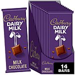 14-Count 3.5-Oz Cadbury Dairy Milk Chocolate Candy Bars $14.55 w/ Subscribe &amp; Save