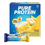 12-Count 1.76-Oz Pure Protein Bars (Lemon Cake) $12.04 w/ S&amp;S + Free Shipping w/ Prime or on $35+