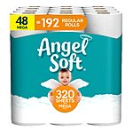 48-Count Angel Soft 2-Ply Mega Rolls Toilet Paper $33 + $6 Amazon Credit + Free Shipping w/ Prime or on $35+