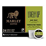 24-Count Marley Coffee Dark Roast K-Cups (Lively Up) $10.28 w/ S&amp;S and more + Free Shipping w/ Prime or on $35+