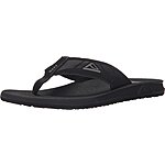 Reef Men's Phantoms Flip Flop Sandals (Black) $22.93 + Free Shipping w/ Prime or on $35+