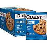 12-Count 2.08-Oz Quest Nutrition Protein Cookies (Chocolate Chip) $16 w/ Subscribe &amp; Save
